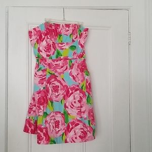 Lilly Pulitzer HPFI Blossom Strapless Dress